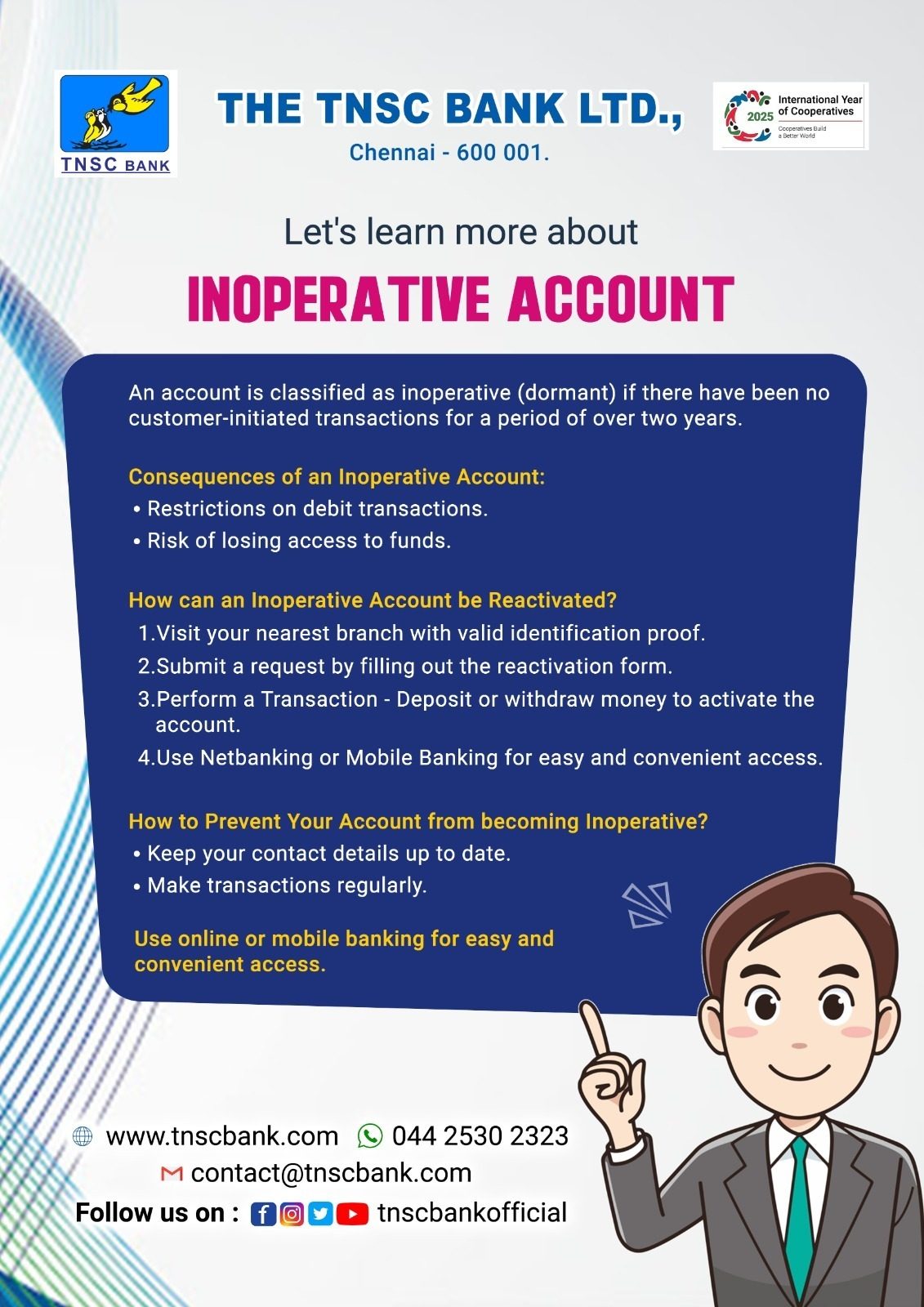 Depositor Education and Awareness Fund: claim procedure